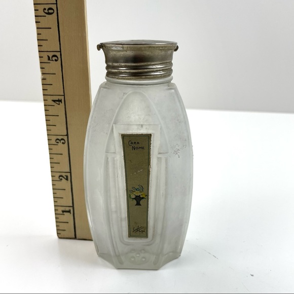 Vintage Art Deco Cara Nome Powder Talc Bottle - Picture 6 of 7